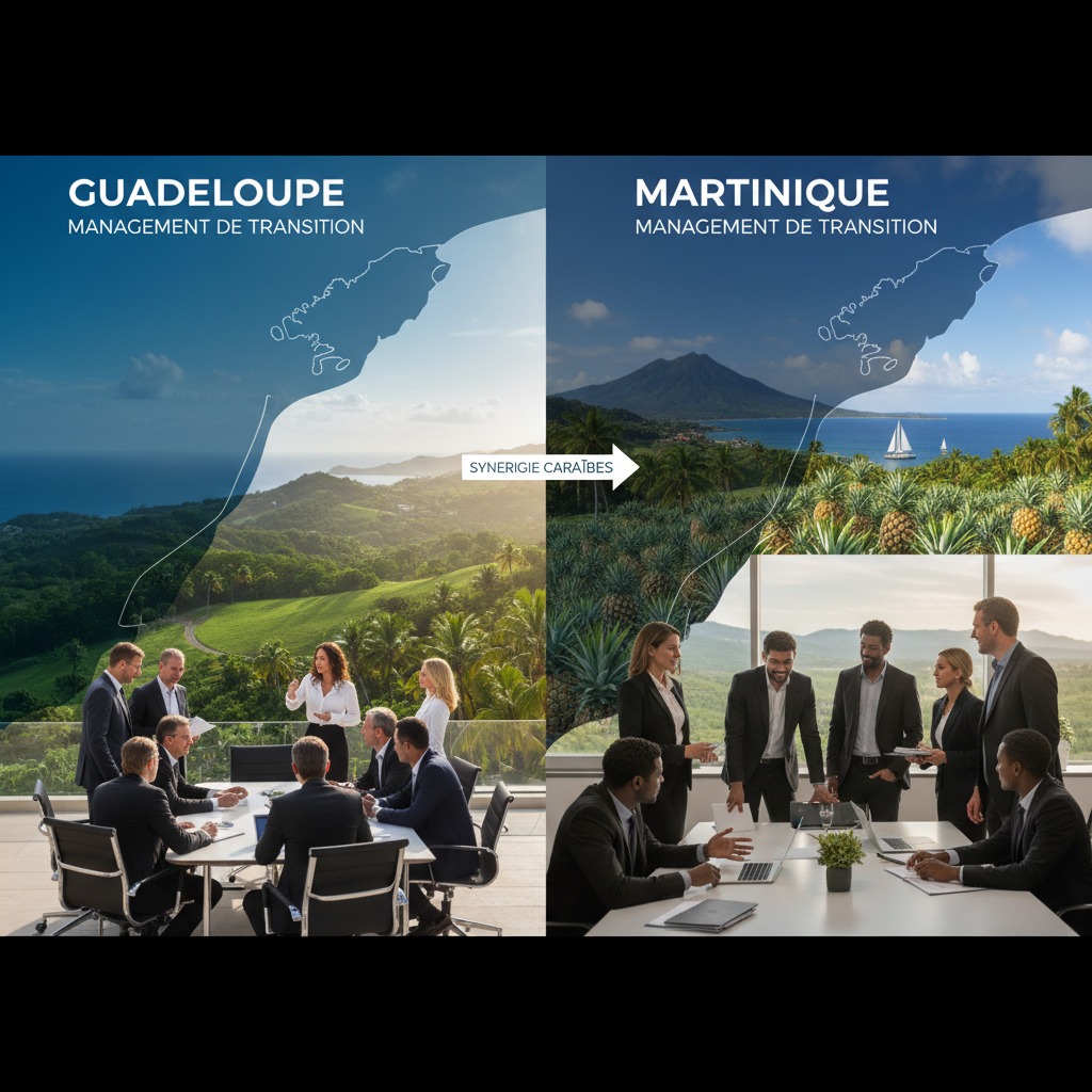 management de transition Guadeloupe et Martinique