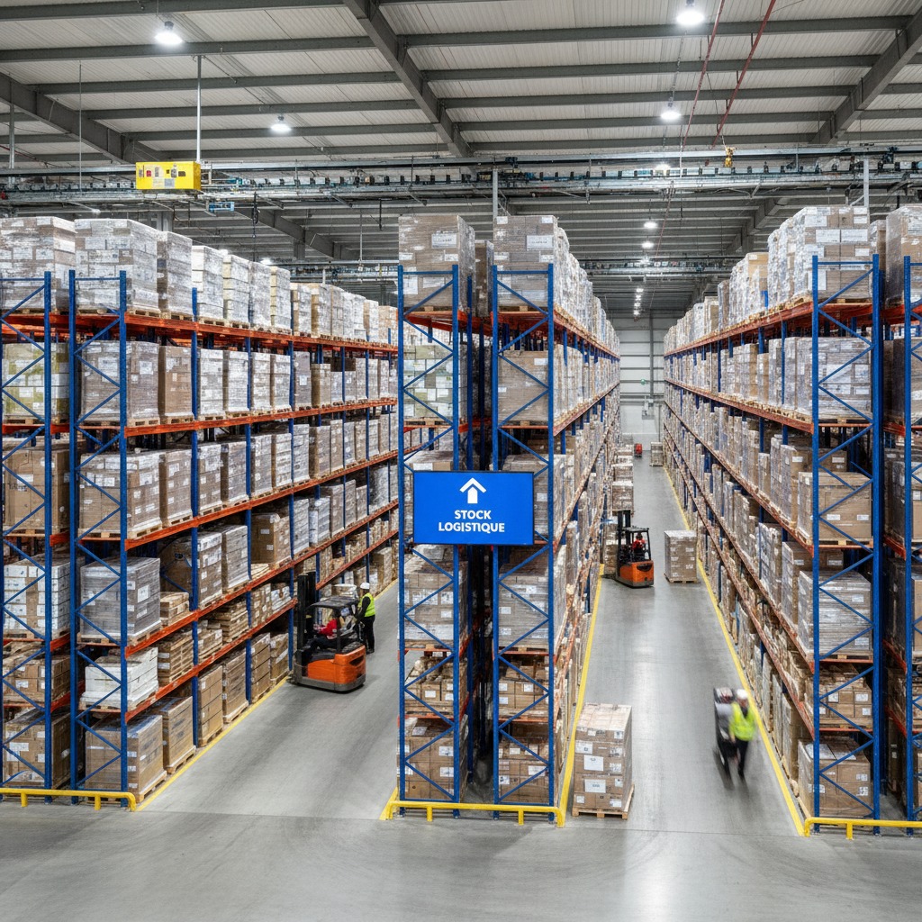 stock logistique 